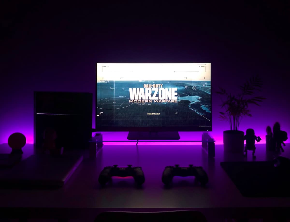 Console and display setup
